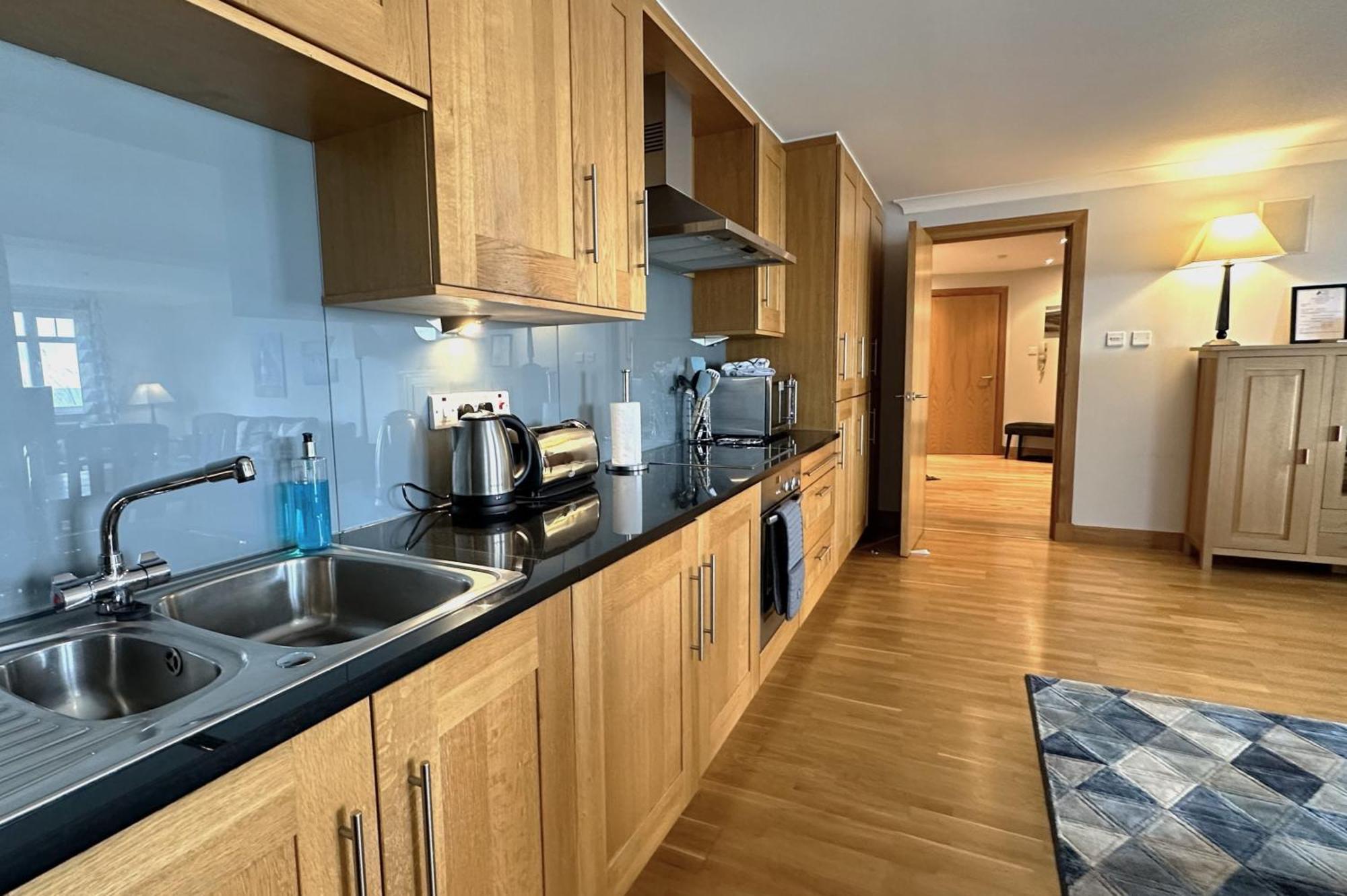 No2 The Links Apartment, Brora Bagian luar foto